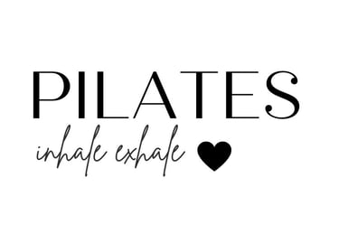 Inhale exhale Pilates studio logo