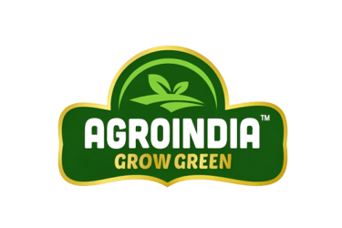 SM PLASTICS / AGROINDIA/SHADE NET/GREEN NET/GROW BAG/NURSERY BAG/ logo