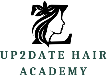 UP2DATE HAIR ACADEMY logo
