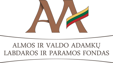 Almos ir Valdo Adamkų labdaros ir paramos fondas logo