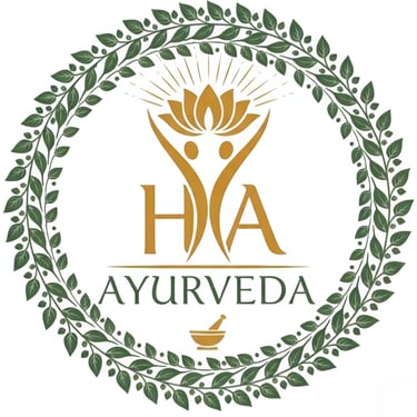 HAPPY AYURVEDA logo
