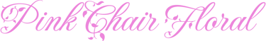 Pink Chair Floral logo