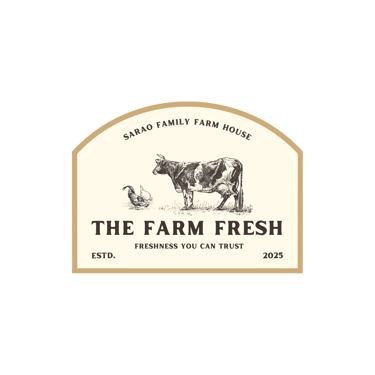 The farm fresh  logo