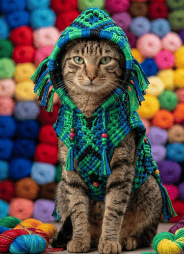 GATO SUDADERA VERDE
