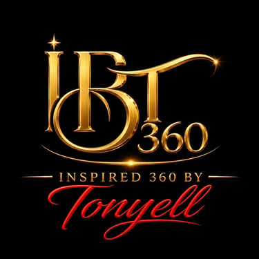IBT360 | Inspired 360 by Tonyell logo