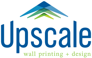 Upscale Wall Printer + Design logo