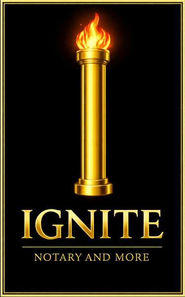 Ignite Notary and More LLC logo