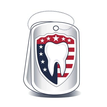 Dog Tag Dental Logo