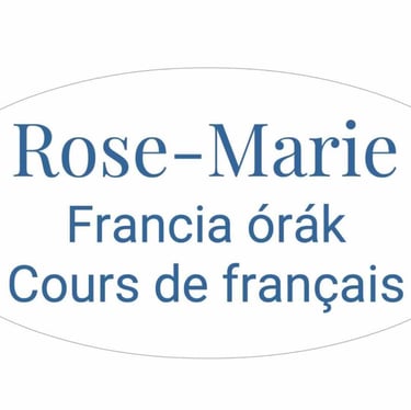 Rose-Marie francia órák - cours de français logo