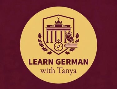 Learn German with Tanya logo