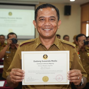 Icon representing a certificate or achievement badge