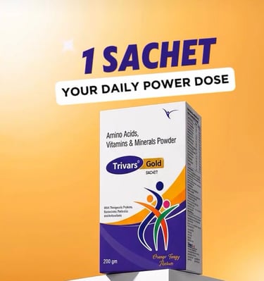 trivars gold sachet