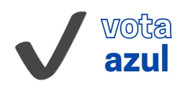 Vota Azul logo