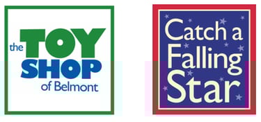 Toy Shop of Belmont and Catch a Falling Star Toys & Games logo
