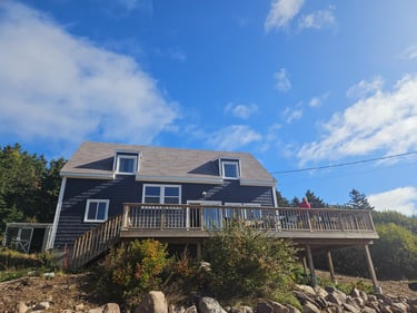 Ocean front vacation house 