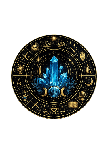 Mona tarot reader , crystal seller and professional course provider logo