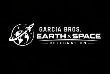 Earth x Space Celebration logo