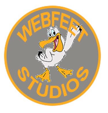 Webfeet Studios Glass Wall Hangings logo