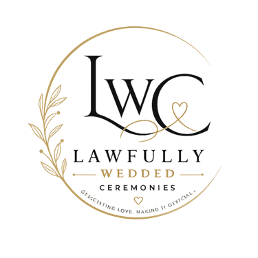 Lawfully Wedded Ceremonies logo