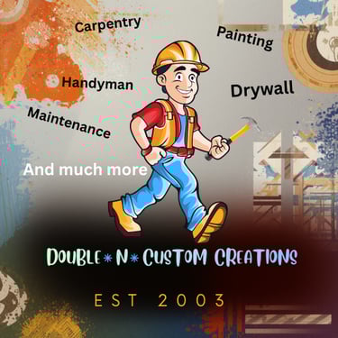 A handyman, carpentry website for a business in central Connecticut logo