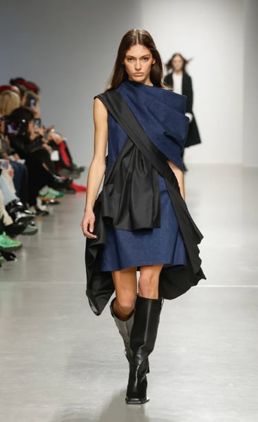 editorial hair and makeup Paris Fashion Week