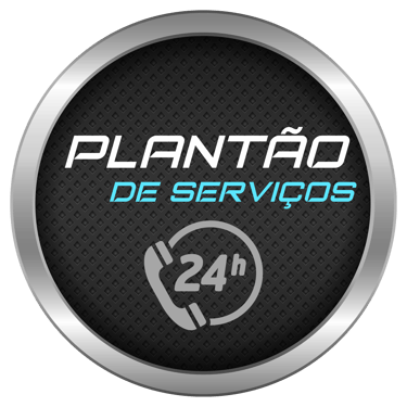 Plantão de Serviços 24 Horas logo