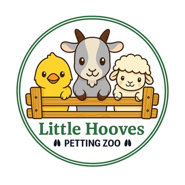 Little Hooves Petting Zoo logo