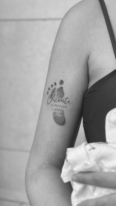 tatuagem digital pezinho dados nascimento fortaleza