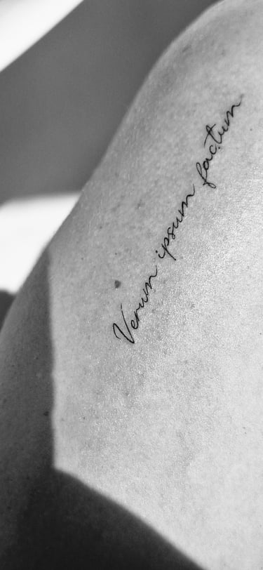 tatuagem delicada fine line fortaleza