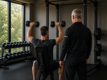 Coaching sportif en salle à Sarzeau axé force fonctionnelle et longévité