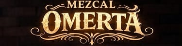 Mezcal Artesanal Omerta con Oro de 24 Kilates logo