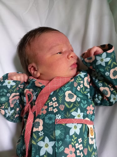 Conjunto infantil (camisa e bermuda) para recém nascido