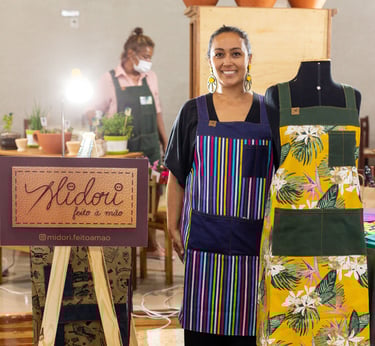 Aventais para atendimento ao cliente 