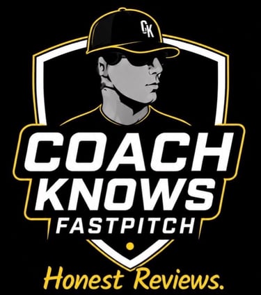 CoachKnowsFastpitch - The Coach reviews Fastpitch Softball Bats, Gloves, Other Gear and Training Stuff logo
