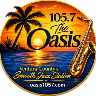 105.7 The Oasis  logo
