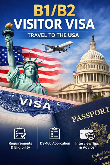 B1/B2 Visitor Visa for usa