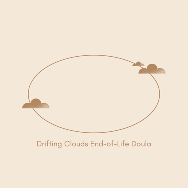 Drifting Clouds, end-of-life doula logo