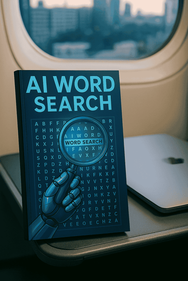 Artificial Intelligence Puzzle Book, Machine Learning Activity Book, Tech Geek Gifts 2025, STEM Logi