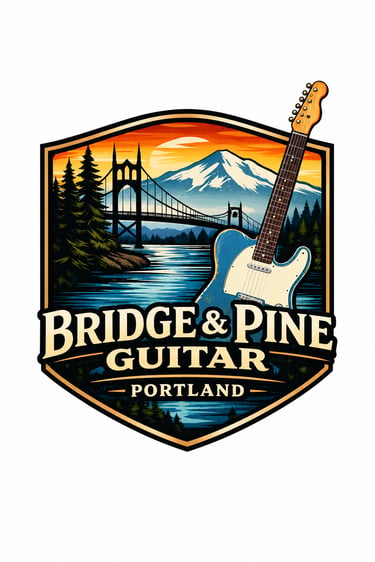 Bridge & Pine Guitar logo
