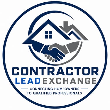Contractor Lead Exchange helps Southwest Washington homeowners connect with qualified local contractors for roofing, remodeling, repairs, and home improvement projects. logo