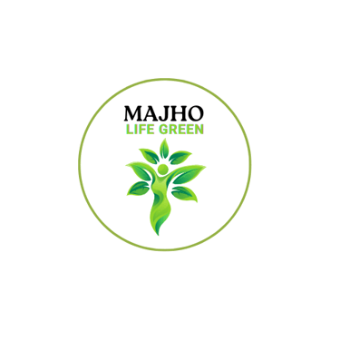 majho life green logo