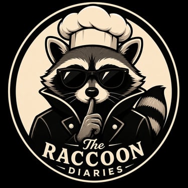 The Foodie Racoon Diaries logo