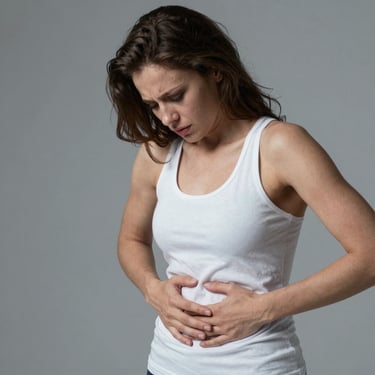 Síntomas de inflamación crónica: fatiga y hinchazón en mujeres