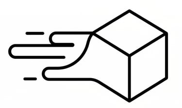 Fast 3d printing and modelling logo