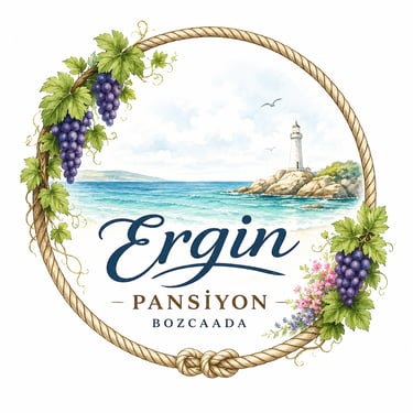 Ergin Pansiyon Bozcaada logo