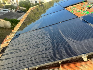 Nettoyage de panneaux solaires Bandol