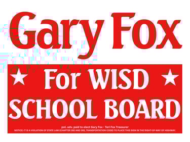 Fox for Waxahachie logo