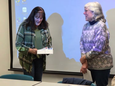 Recognition of Debbie and Marjorie as Co-Chairs of the show