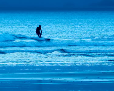 Joel Ohlsen Blue Surfer