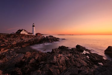lighthouse---portland-head-morning